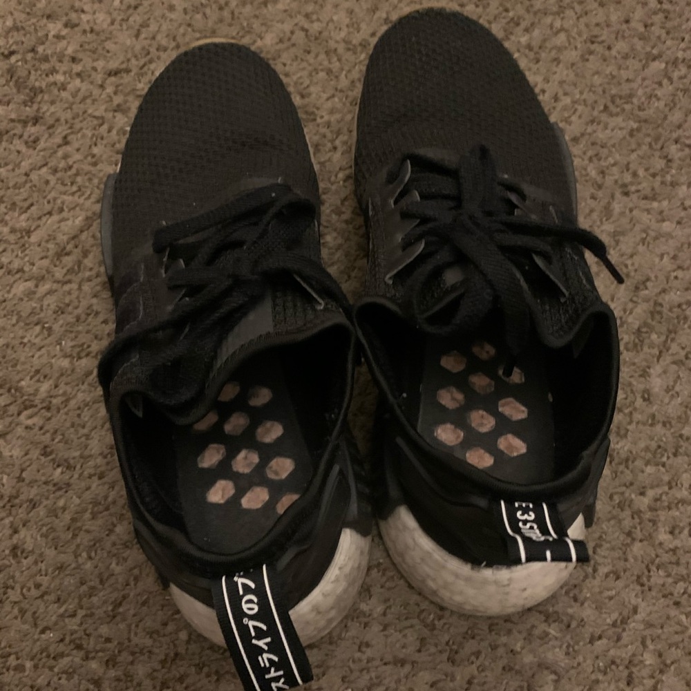 Used pair of asiduas NMD_R1 shoes